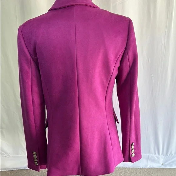 White House Black Market Fuchsia Studio Blazer - Picture 2 of 3